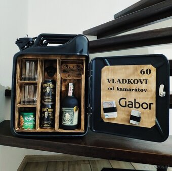 Kanister bar, minibar, darčeková bandaska - 9