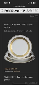 Thun luxusná čajová/kávová súprava+ dezertné taniere - 9