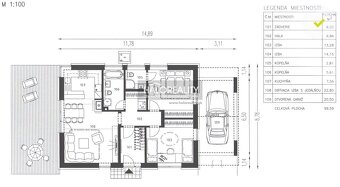 HALO reality - Predaj, pozemok pre rodinný dom 318 m2 Nitr - 9