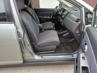 Nissan Tiida 1,6i - Ťažné - 113 000 km, Klíma - 9