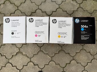 Originalne HP tonery CE251A, CE252YC, CE253YC, CE250YC - 9