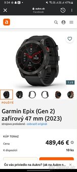Garmin Epic Gen2 Sapphire Titan - 9