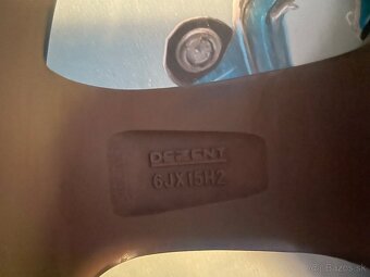 Alu disky Dezent 4x100 R 15 Fiat Punto - 9
