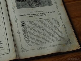 Život najblahoslavenejšej Panny Márie z roku 1908 - 9