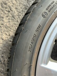 AUDI ORIGINAL 82A601025G HANKOOK 215/45 R17 H - 9