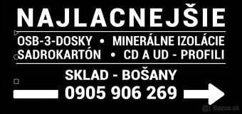 LACNE OSB dosky sklennu mineralnu izolaciu sadrokarto - 9