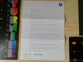 BMW E32 - desková hra Profiturnier - RARITA - 9