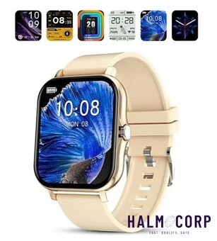 Fitness smart hodinky X8 (čierne, sivé, ružové, zlaté) - 9