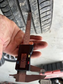 Original hlinikove disky R17 Audi A4 Michelin - 9