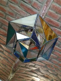 vitrážový lustr UFON - 9