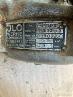 predvojnový motor JLO - 9