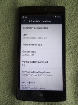 Predám výborný DOOGEE X5 MAX PRO na dve SIM karty - 9
