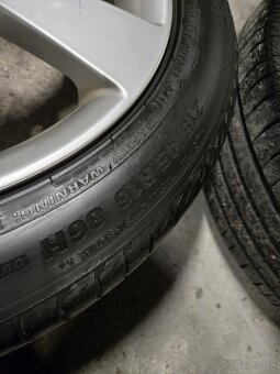 Hliníkové disky 5x100 + letné pneu 215/45r16 - 9