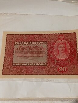 Predám vzacne Poľske Marky 1919 - 9