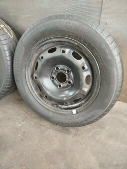 5x100 R14 165/70 R14 vzor cca 5mm letné - 9
