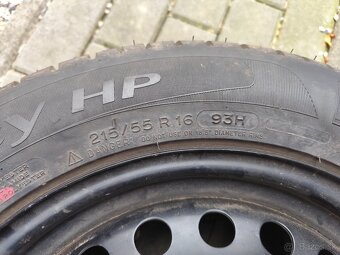 Pneumatiky a disky ford 215/55r16 - 9