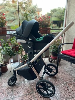 Kombinovaný kočík s vajíčkom a isofix základňou - 9