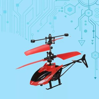 Helikoptéra na diaľkové ovládanie a disco guľa - 9