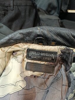 Kožená Bunda HARLEY -DAVIDSON veľkosť 40 - 9