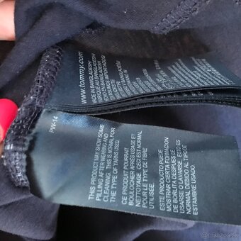 TOMMY HILFIGER originál modre damske tricko S/M - 9