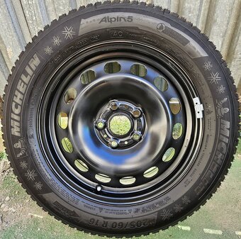 Originálna zimná sada VW - 5x112 r16 + Michelin 205/60 r16 - 9