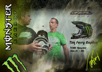 MX helma ONEAL Monster energy Tim Ferry S - 9
