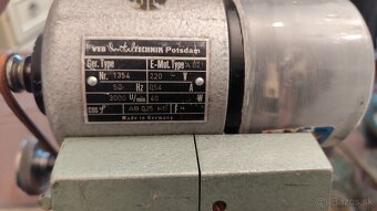 Hodinársky/modelársky sústruh VEB Dentaltechnik Potsdam - 9
