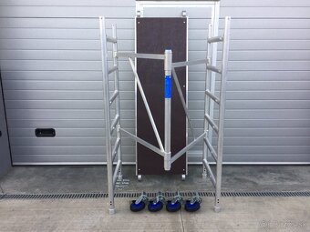 Pojazdné hliníkové lešenie. AL 75 - ZOSILNENÉ - 9