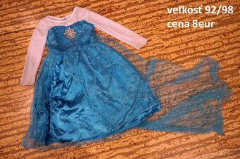 kostým na karneval 4-8eur aj NOVÉ pre dievča aj chlapca 2-7r - 9