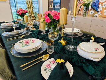 Krásna Československá obedová súprava Thun - 9