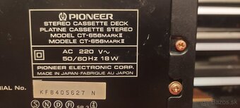 Predám deck Yamaha, Wega, Pioneer a Akai - 9