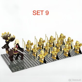Figúrky pán prsteňov 5 (5ks) typ lego, nové - 9