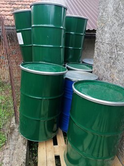 Plechove sudy 200 l Potravinarske - 9