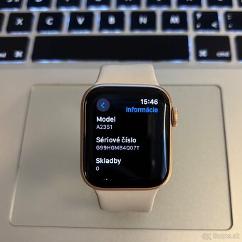 Predam dámske Apple Watch 3, béžové - 9