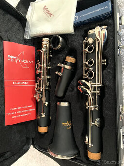 Predám nový B- klarinet SELMER ARISTOCRAT CL 601 C, student - 9