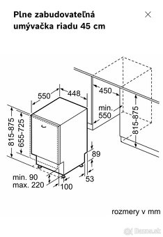 Predam BOSCH UMYVAČKU riadu - 9