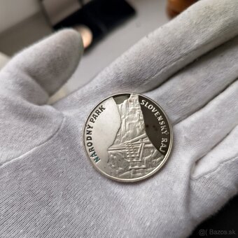 Strieborná minca 500 korún Slovenský Ráj PROOF - 9