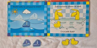 Magnetická knižka Barvy a Magnetická hra Autá - 9