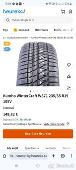 4ks NOVÉ 235/55 R19 105V KUMHO, DOT2023 - 9