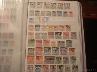 60 str. album A4 + 1300 rôznych známok Nemecko Európa Svet - 9