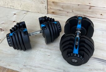 Nastaviteľné jednoručné činky 5-40kg - 9