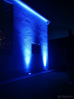 4ks led par reflektory RGBW-140W, diaľkové ovládanie - 9