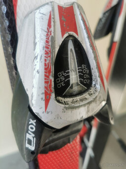 Detské/ juniorské lyže 130cm Atomic Race 8 Jr. + viazanie Ev - 9