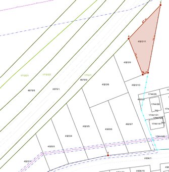 PREDAJ Stavebný pozemok, Zelená Voda, NMnV, 1006 m2 - 9