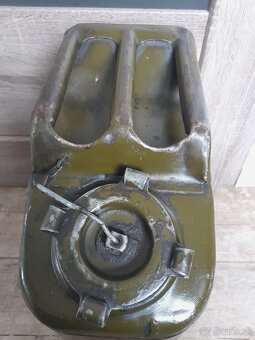 USA QMC jerrycan vojenský kanister Wheeling 1943 WW2 - 9