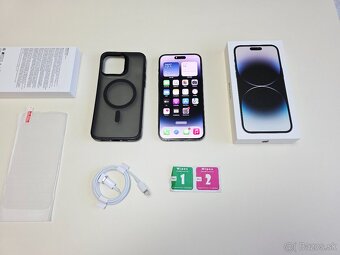 APPLE IPHONE 14 PRO MAX 128GB SPACE BLACK ,BATERKA 100% - 9