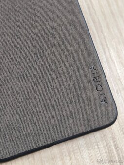 Luxusný slim textilný kryt na Xiaomi 14T / 14T Pro Šedý - 9