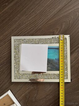 9ks fotoram, fotoramcek, ram na fotky rozne velkosti 9x13, 1 - 9
