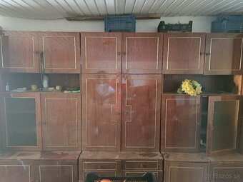 Antik obývacia stena - 9