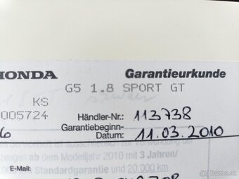 Honda Civic GT 1.8benzin 103kw - 9